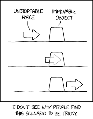 Unstoppable Force and Immovable Object